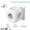 EU Plug 8in1 Socket Extender With USB And Type C Charging 0