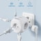 EU Plug 8in1 Socket Extender With USB And Type C Charging 1