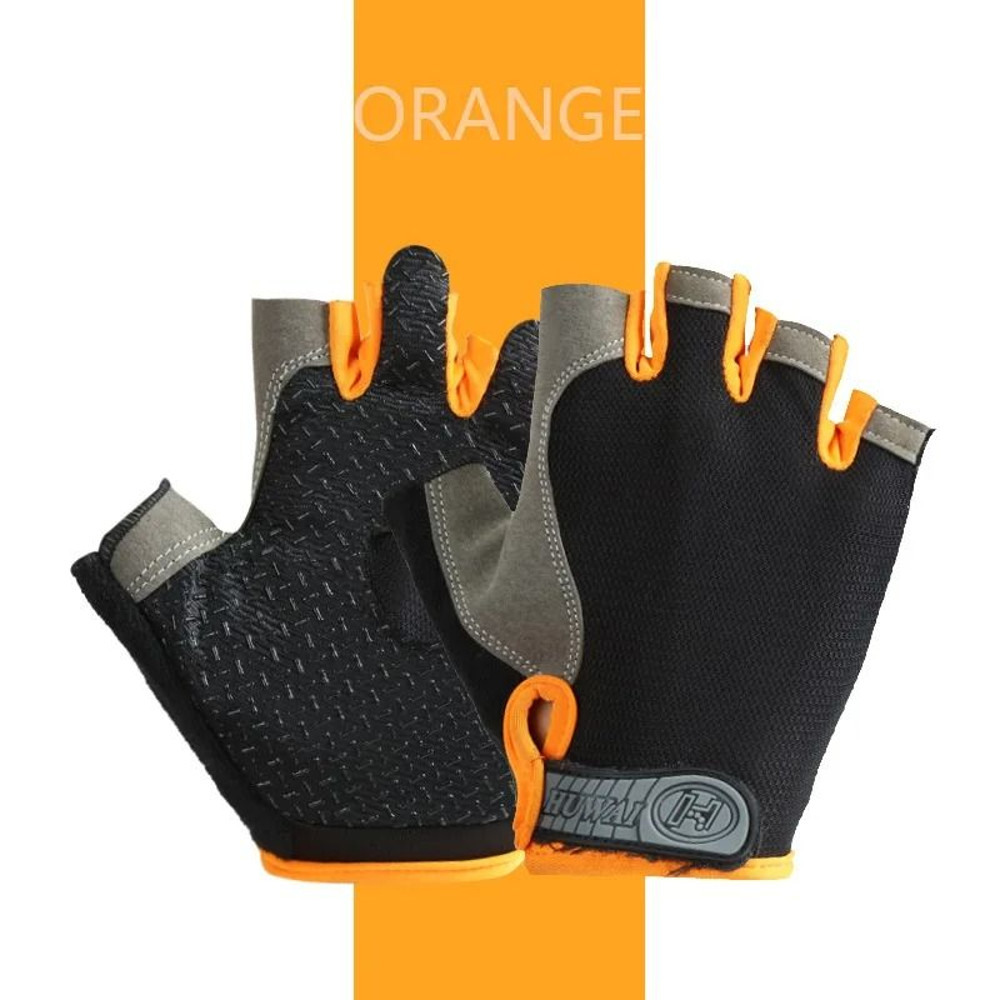 Professional Breathable Fingerless Workout Gloves 12