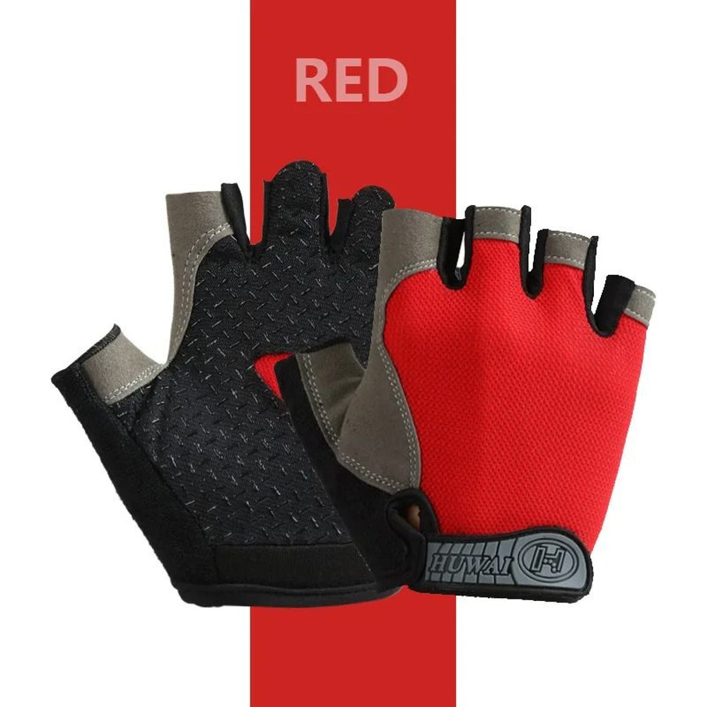 Professional Breathable Fingerless Workout Gloves 13