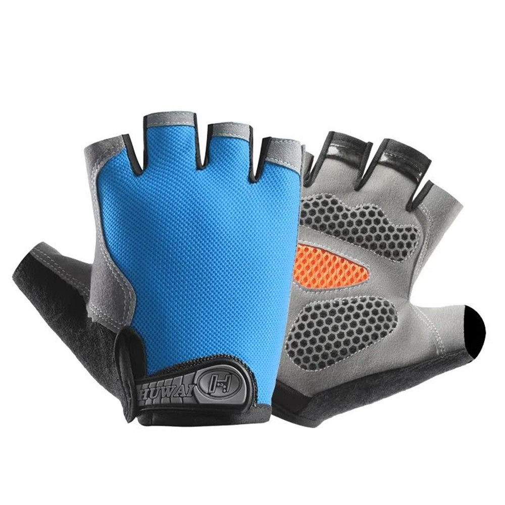 Professional Breathable Fingerless Workout Gloves 15