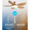 Modern LED Ceiling Fan With Remote Control 6