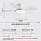 Modern LED Ceiling Fan With Remote Control 7