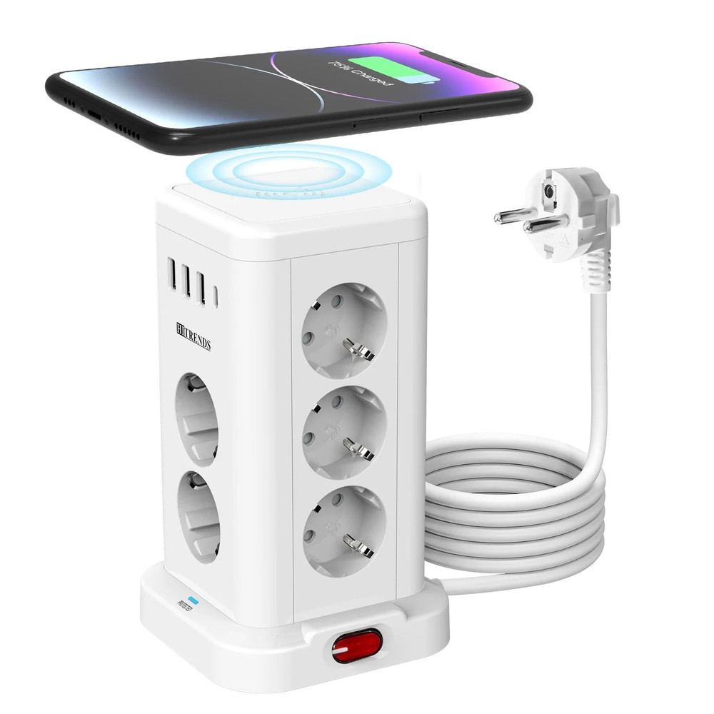 15 In 1 Smart Power Strip With USB A And Type C Charging 7