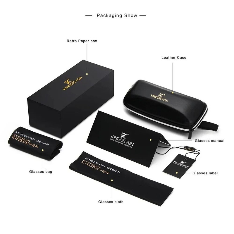 Luxury Retro Aluminum Frame Sunglasses 5