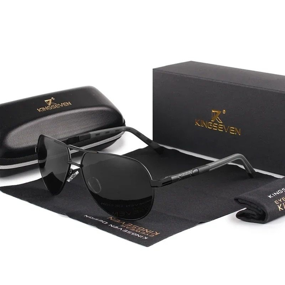 Luxury Retro Aluminum Frame Sunglasses 11
