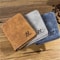 Mens Slim Cowhide Leather Wallet 5