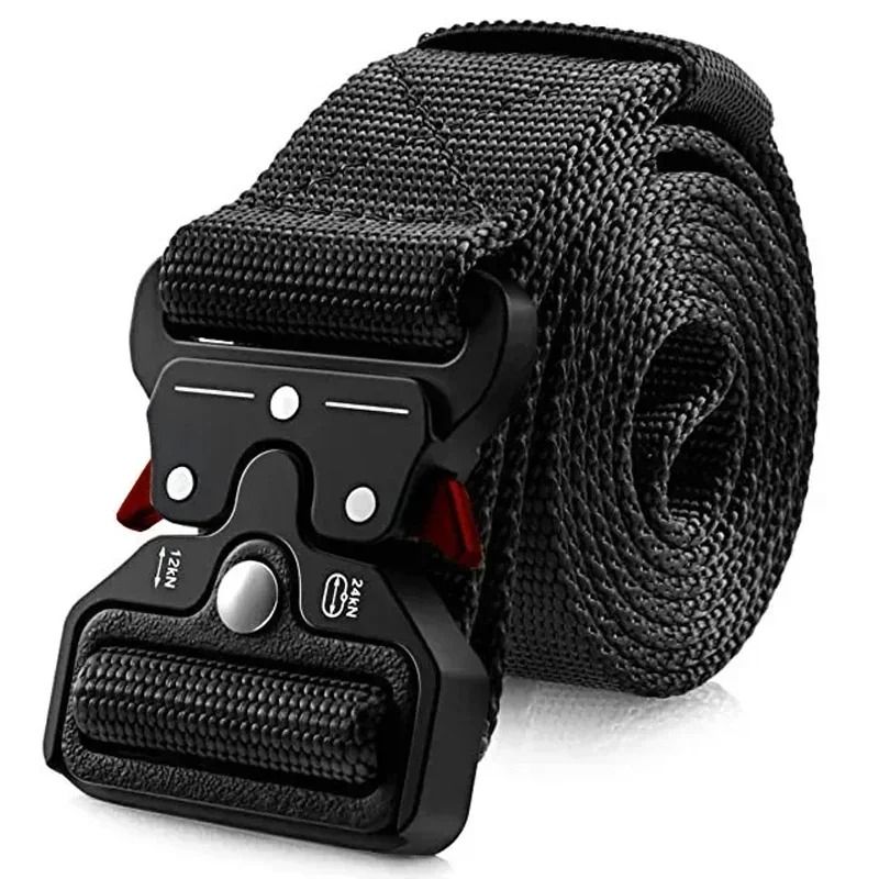 Tactical Canvas Survival Belt For Men 0