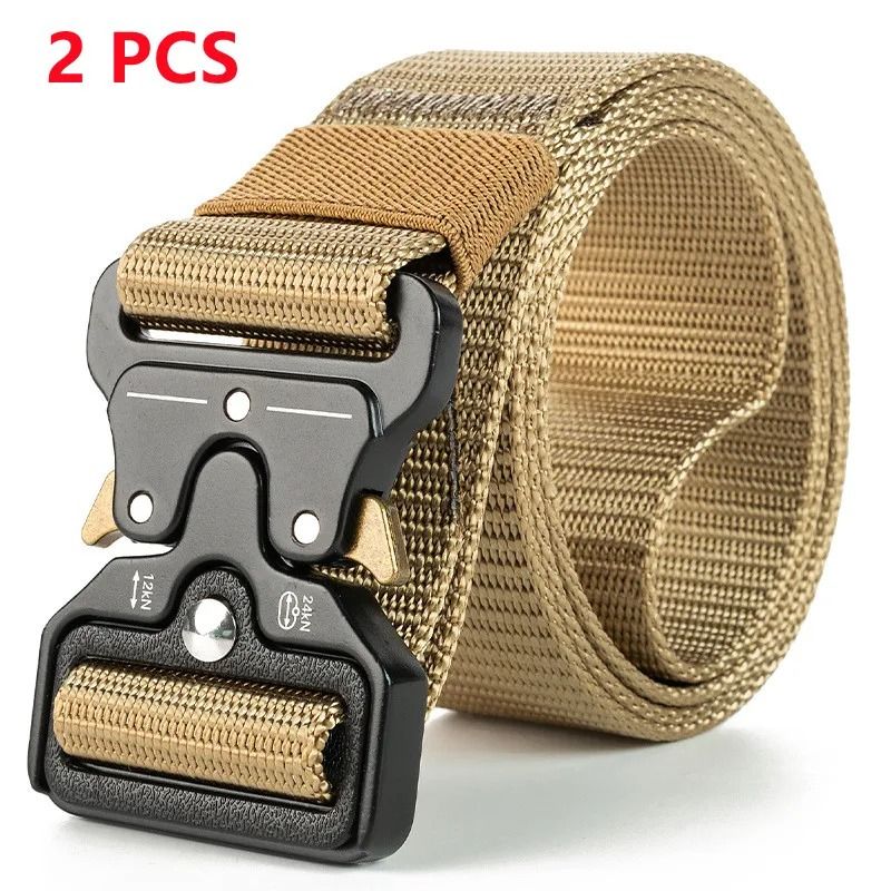 Tactical Canvas Survival Belt For Men 19