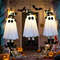 Halloween LED Light Up Witch Ghost Hanging Decoration 0