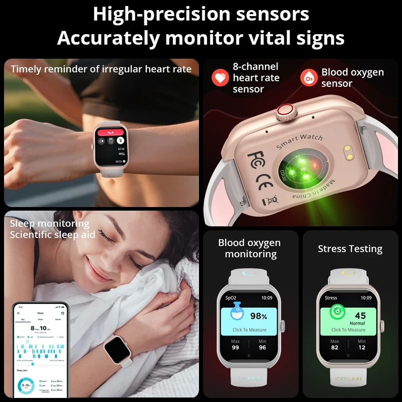 AMOLED Smartwatch With Bluetooth Calling And Health Tracking 3