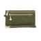Large Capacity Womens Leather Wallet With Double Zipper 6