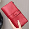 RFID Womens Long PU Leather Wallet Handbag 4