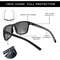 Retro Square Polarized Sunglasses With UV400 Protection 3