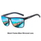Retro Square Polarized Sunglasses With UV400 Protection 9