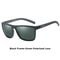 Retro Square Polarized Sunglasses With UV400 Protection 10