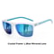 Retro Square Polarized Sunglasses With UV400 Protection 12