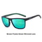 Retro Square Polarized Sunglasses With UV400 Protection 14