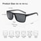 Retro Square Polarized Sunglasses With UV400 Protection 4