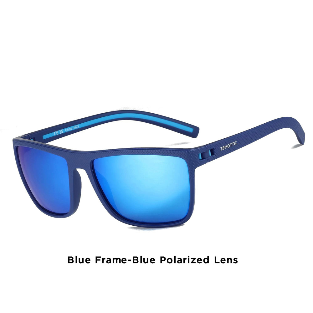 Retro Square Polarized Sunglasses With UV400 Protection 19