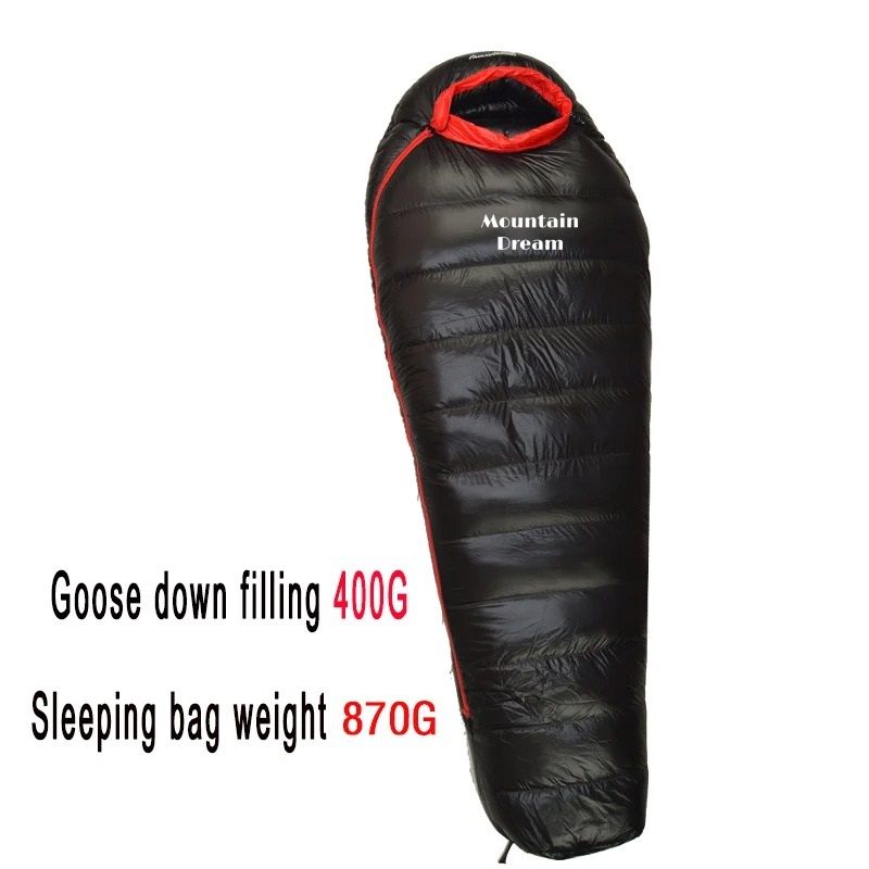 Winter Goose Down Mummy Sleeping Bag For Camping And Outdoor Trips 6