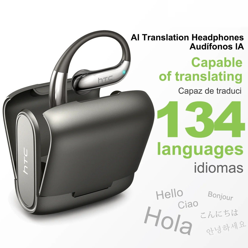 Wireless Translator Earbuds With Noise Reduction And IP55 Protection 0