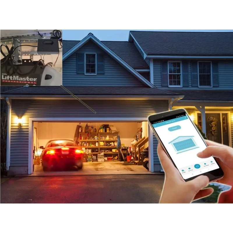 Smart Garage Door Controller With App And Voice Integration 2