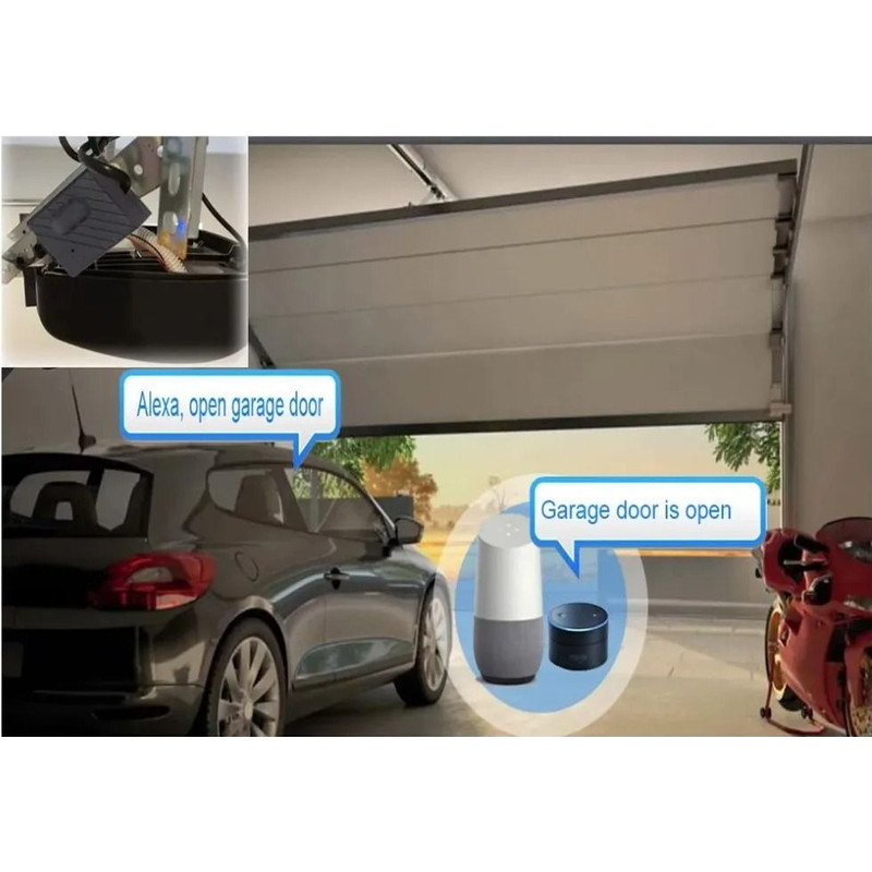 Smart Garage Door Controller With App And Voice Integration 3