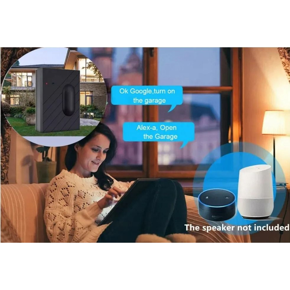 Smart Garage Door Controller With App And Voice Integration 6
