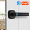 Smart Fingerprint Latch Lock For Indoor Doors 1