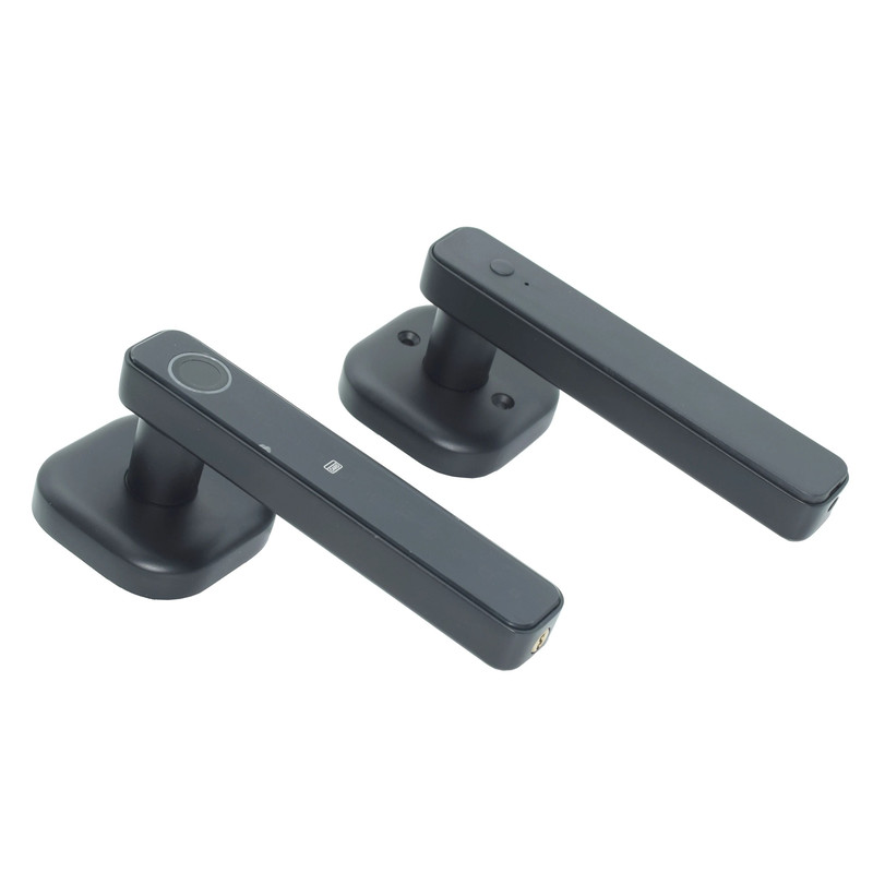 Smart Fingerprint Latch Lock For Indoor Doors 3