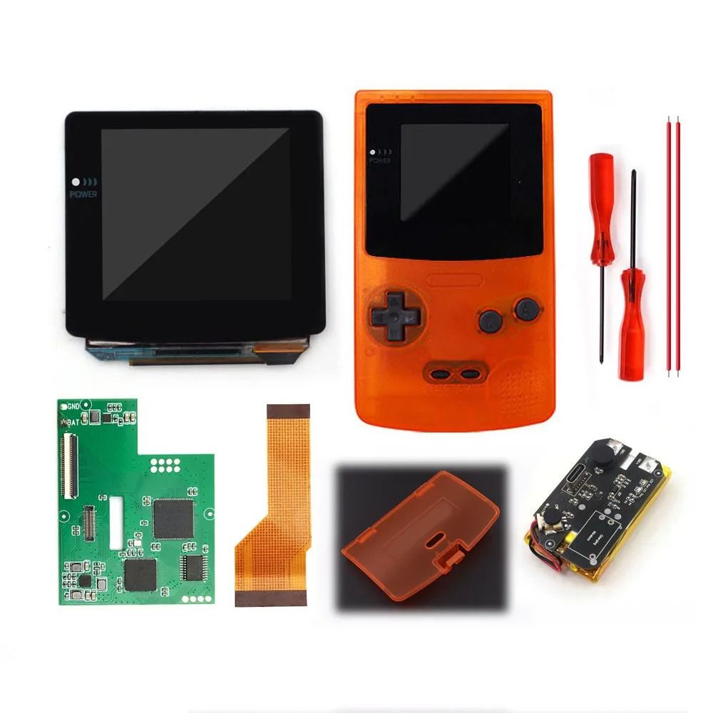 OLED LCD Screen Upgrade Kit For GameBoy Color 8