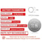 CR2025 3V Lithium Coin Cell Batteries For Watches And Electronics 1