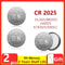 CR2025 3V Lithium Coin Cell Batteries For Watches And Electronics 4