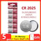 CR2025 3V Lithium Coin Cell Batteries For Watches And Electronics 5