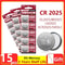 CR2025 3V Lithium Coin Cell Batteries For Watches And Electronics 7
