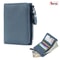 Genuine Leather Zip Wallet With RFID Protection 10