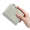 Genuine Leather Zip Wallet With RFID Protection 3