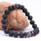 Natural Lava Rock Bead Bracelet For Men And Women 3