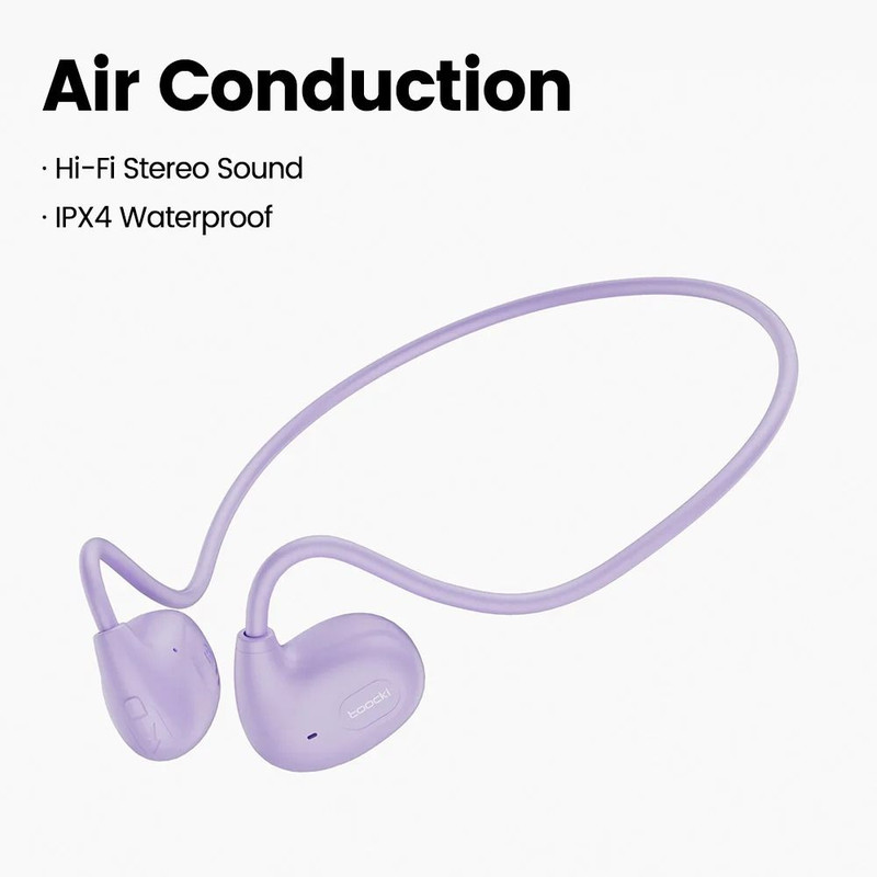 Air Conduction Bluetooth Headphones With Microphone 5