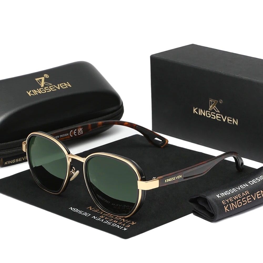 Polarized Round Sunglasses With UV400 Protection 6