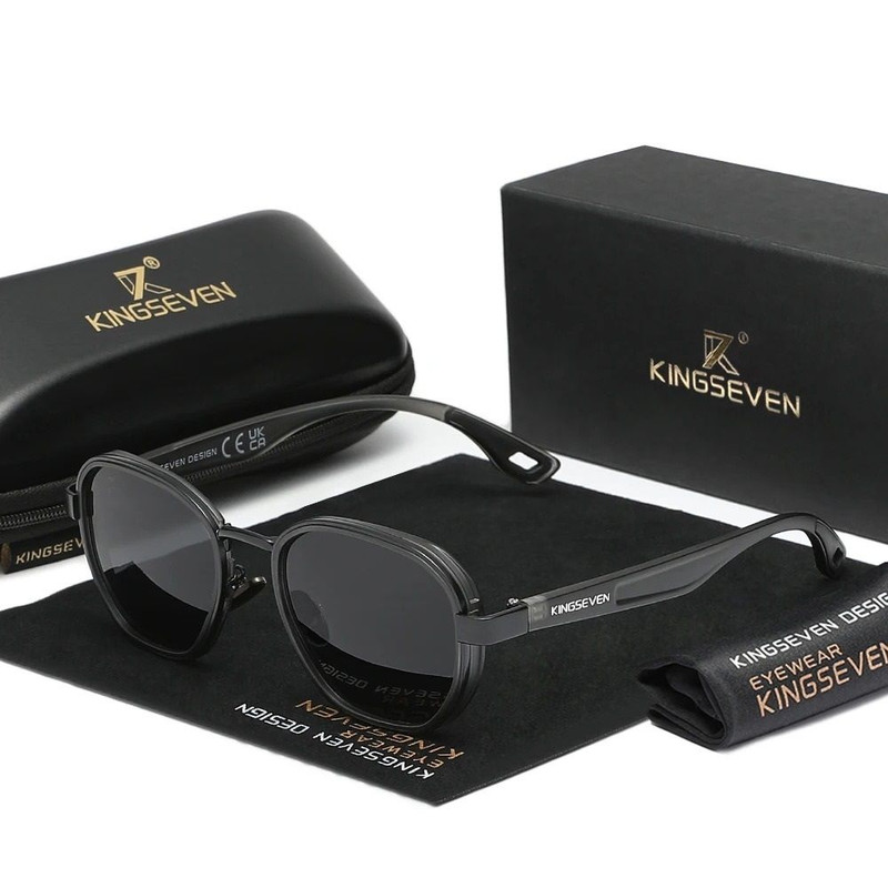 Polarized Round Sunglasses With UV400 Protection 7