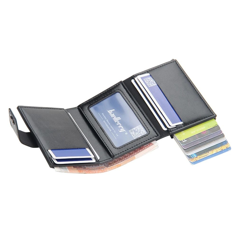Metal RFID Blocking Credit Card Holder Wallet 4