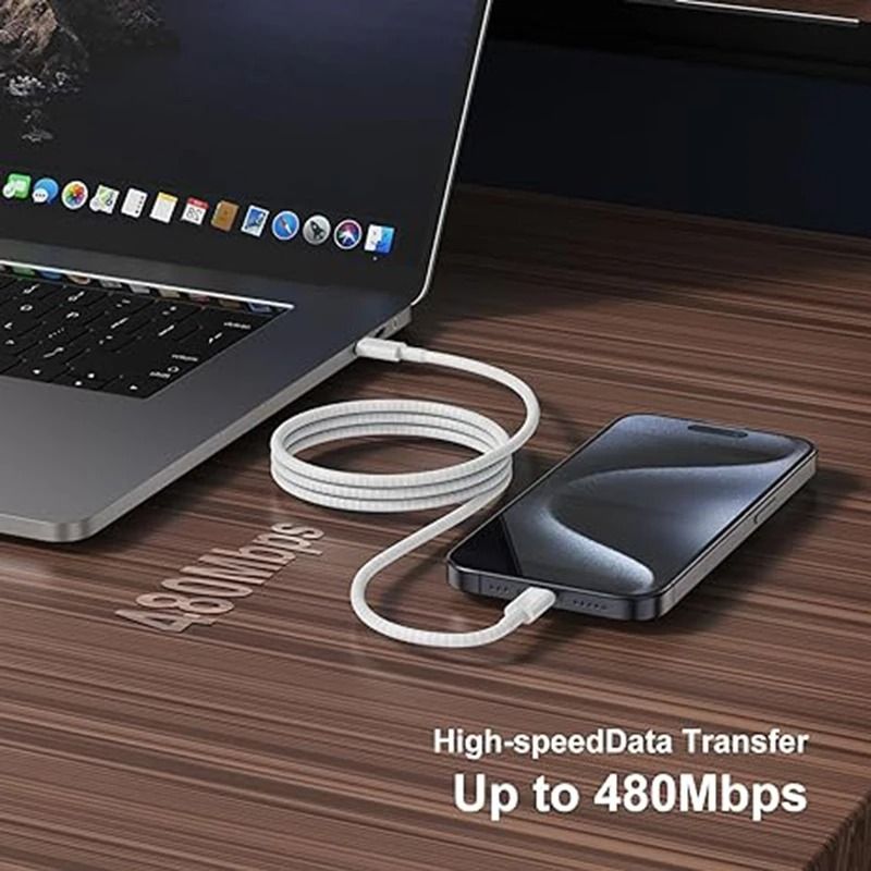 USB C To USB C Fast Charging Braided Cable 60W 5