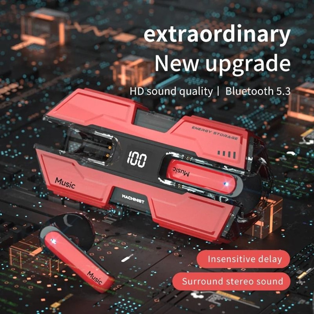 Wireless Gaming Earbuds With Touch Control And Microphone 1