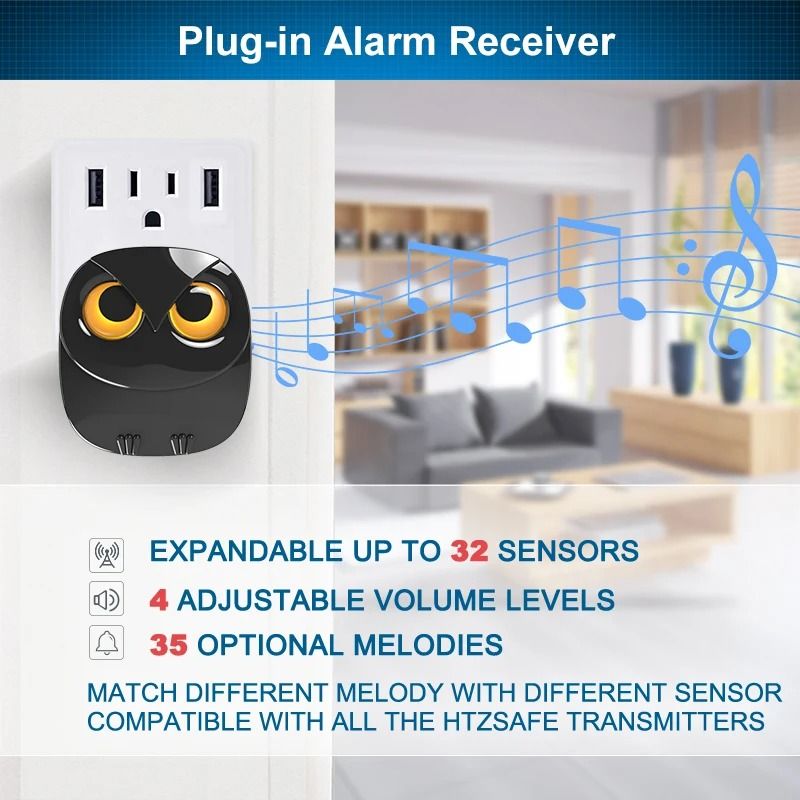 Wireless Driveway Motion Sensor Alarm System 5