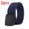Nylon Canvas Tactical Belt With Metal Free Buckle 12