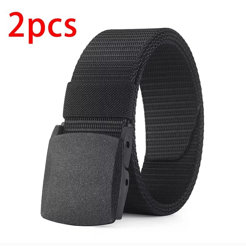 Nylon Canvas Tactical Belt With Metal Free Buckle 8