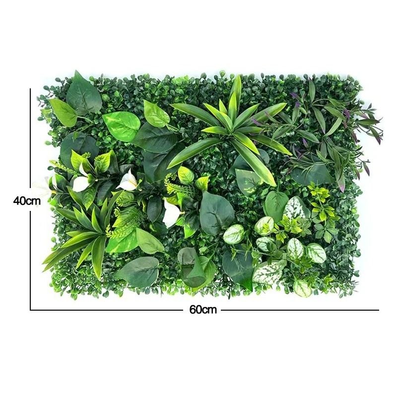 Artificial Green Wall Panel For Home And Garden Decoration 14