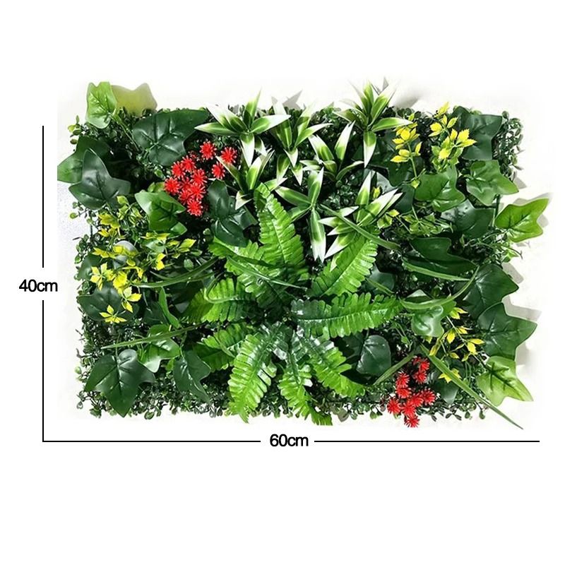 Artificial Green Wall Panel For Home And Garden Decoration 15